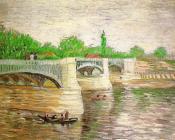 The Seine with the Pont de Clichy